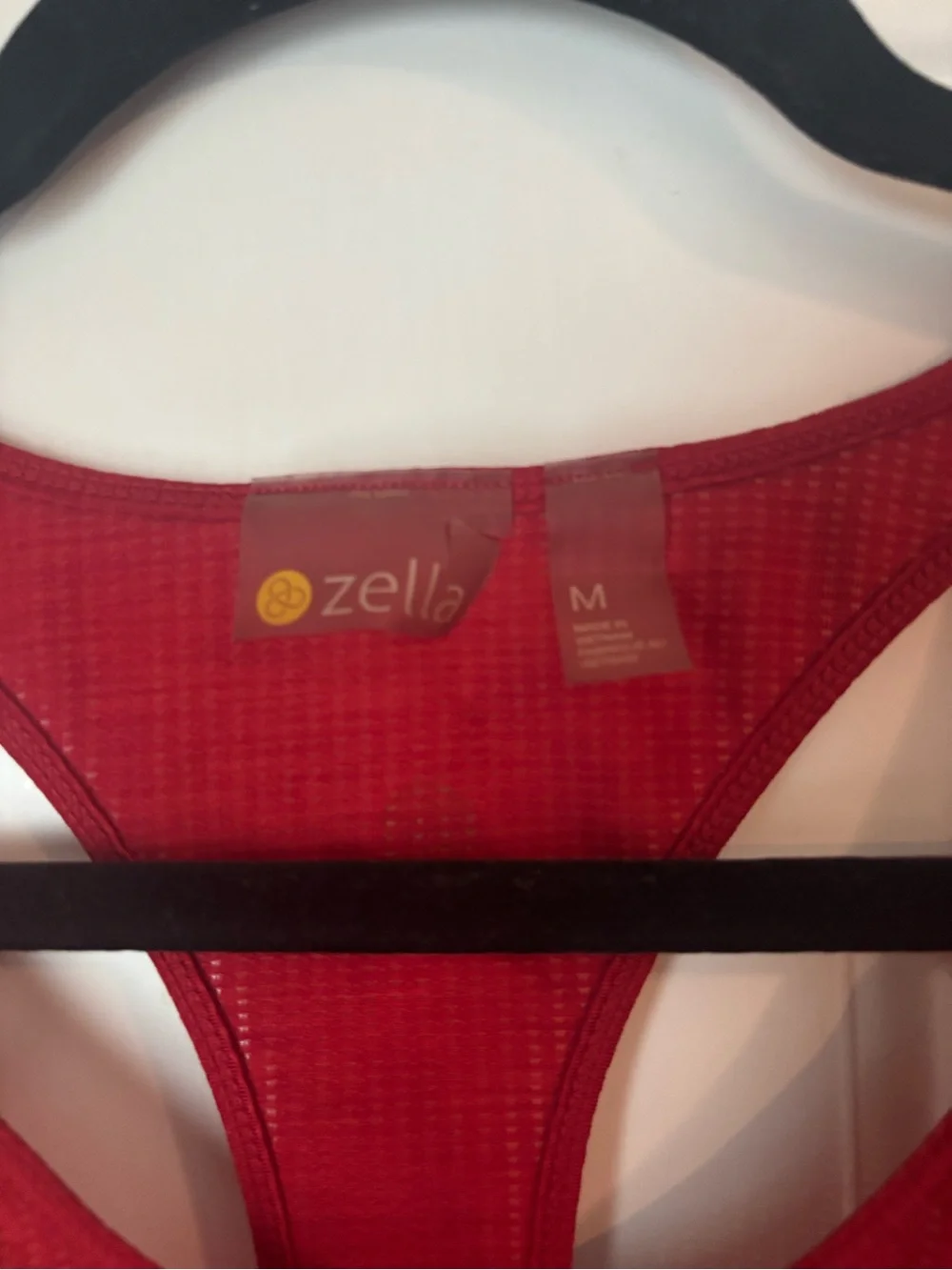 Zella Red Racerback Active Tank - Picture 3 of 4